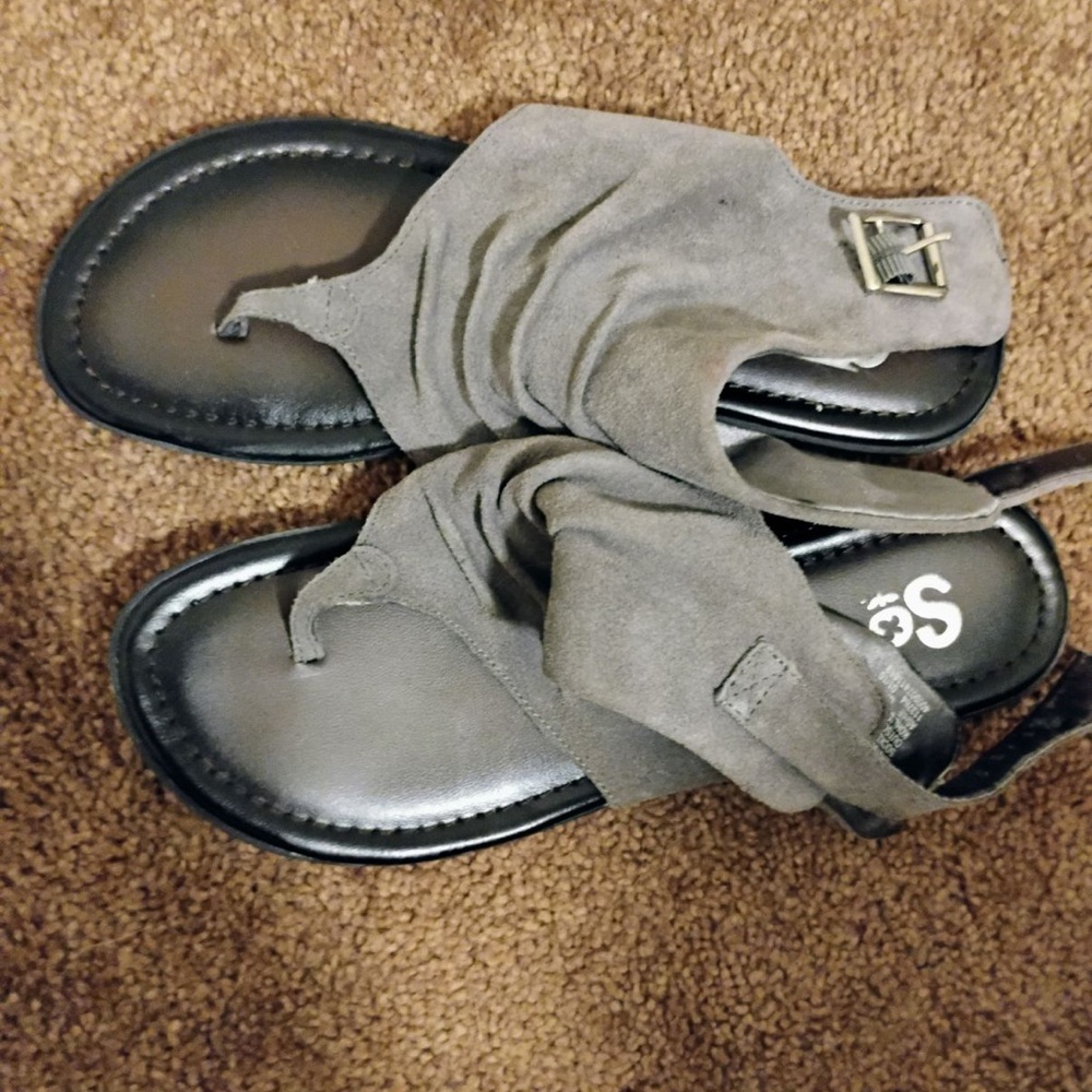SO Gray Women's Sandals